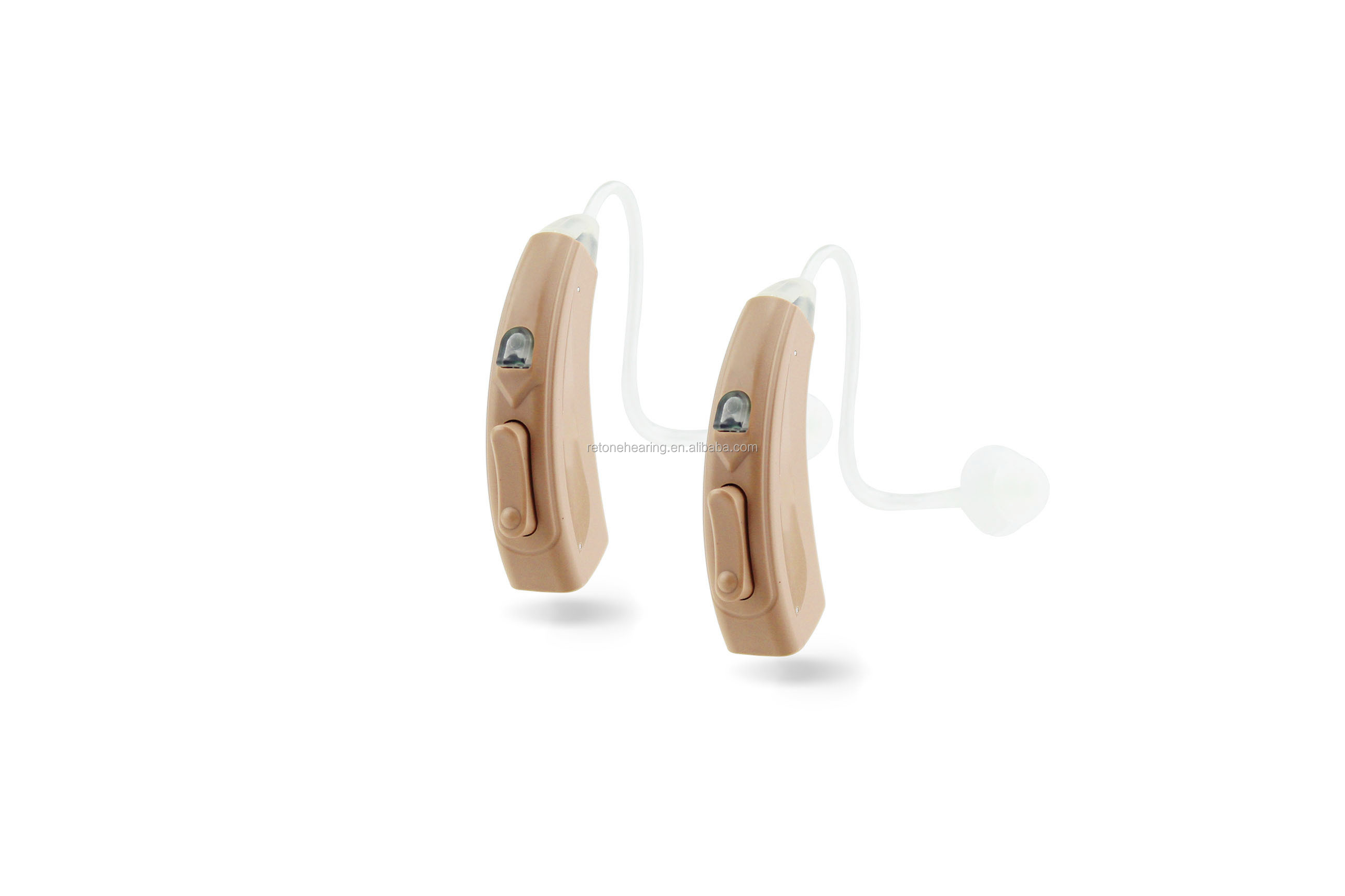 Behind The Ear BTE Rechargeable Hearing Aids With Noise Cancellation