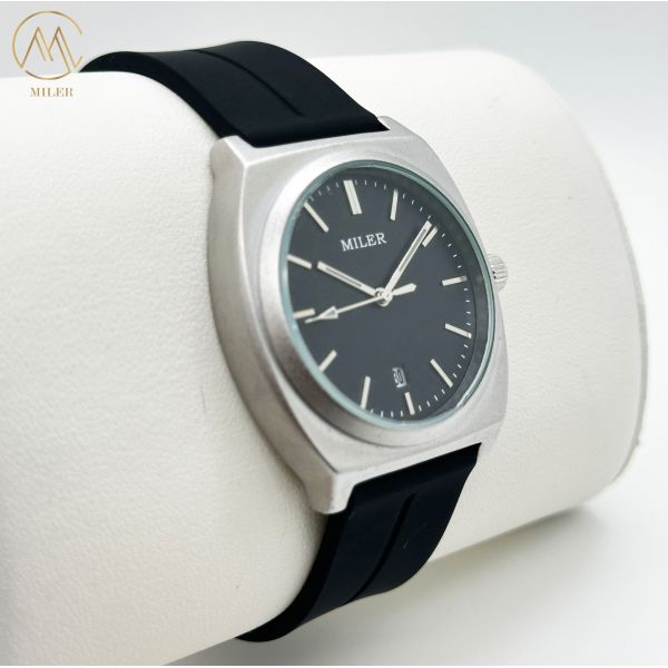 Silicone Case Classic Wrist Watches For Couple 30M Waterproof