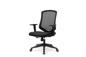 China Nylon Headrest Stationary Office Chair Adjustable Height 200-250kg Load wholesale