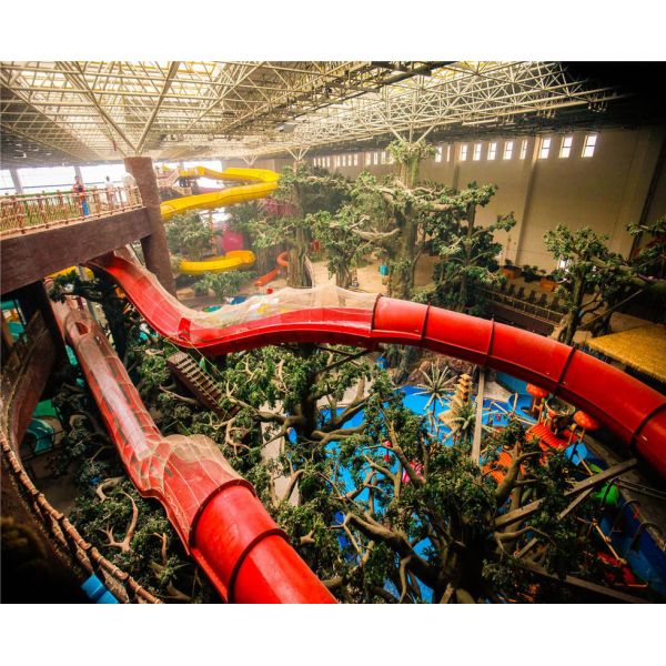 Family Indoor Stimulating Boomerang Water Slide