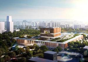 China Wind Resistance Multi Storey Steel Building With Crane wholesale