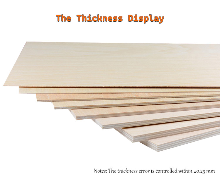High Quality Plywood Wooden 13mm Plywood 3ft x 6ft Poplar Core Faced Plywood Sheets