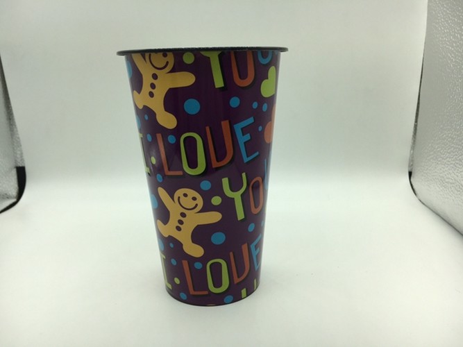 Diposable Plastic Tea Cups Food Grade Iml Plastic Coffee Cup With Lid
