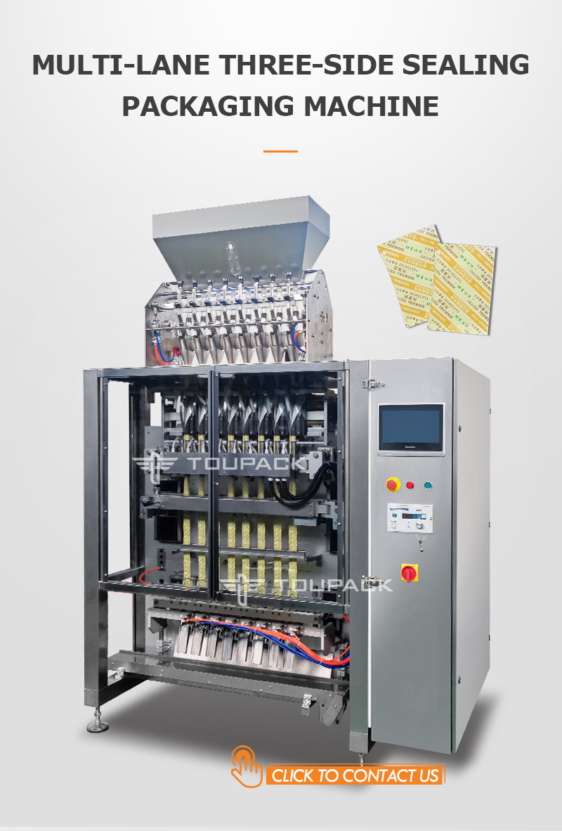 High Accuracy 5g Desiccant Sugar Packing Machine Multi Lane Granule Packing Machine