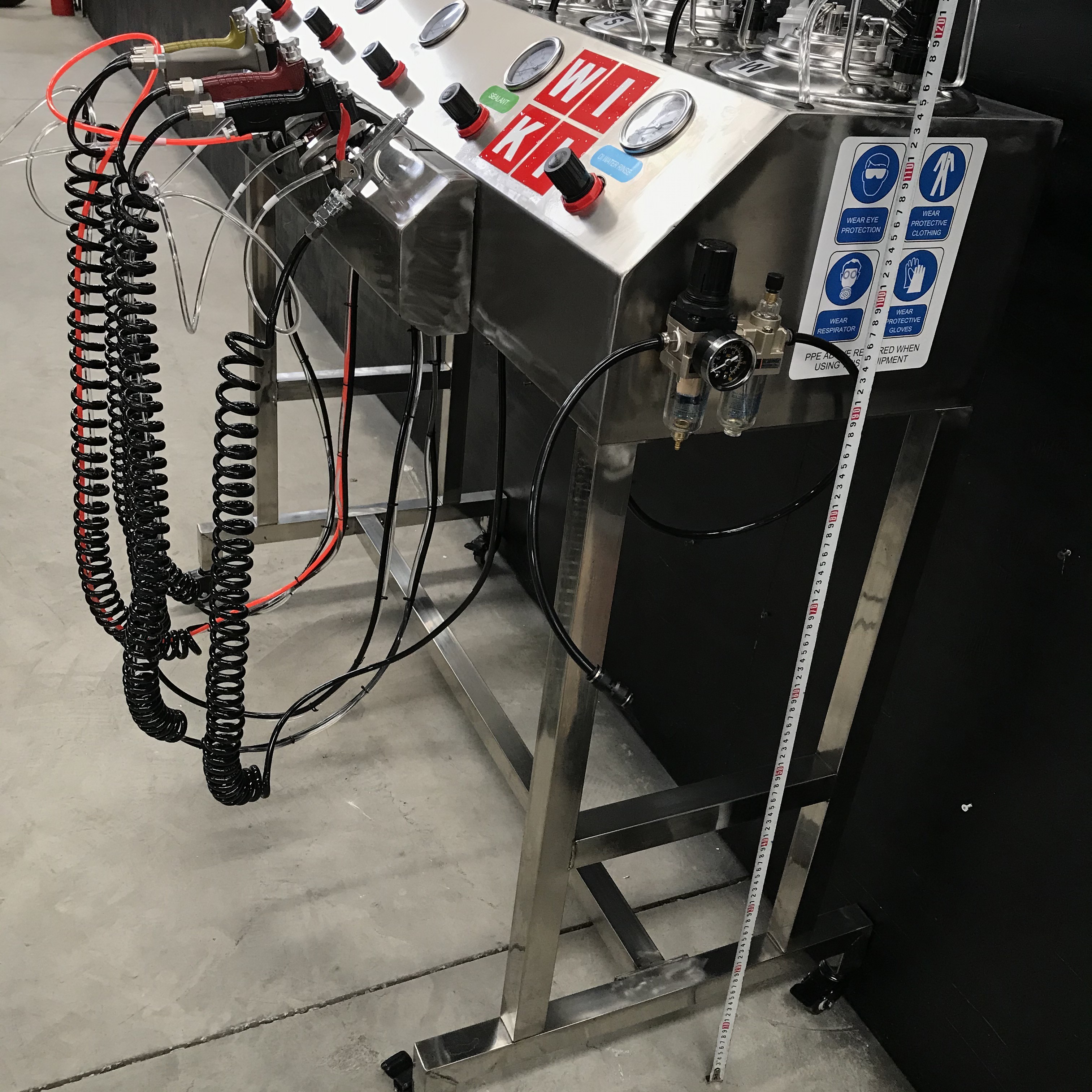 Spray on Chrome Technology and Machine