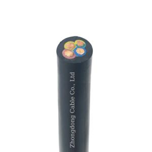 China 450V 750V Flexible Rubber Cable 3 Or 4 Cores 2.5mm2 50mm2 95mm2 wholesale