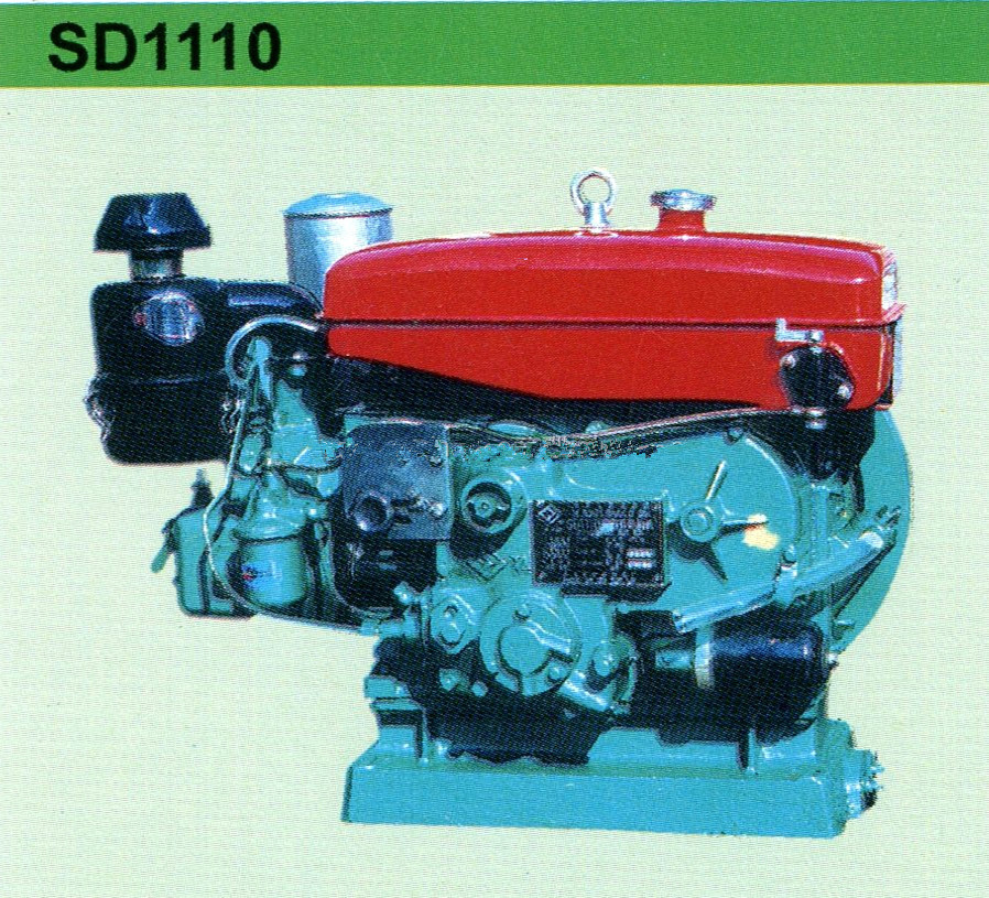 Horizontal, Water Cooled Type Diesel Engine SD1110