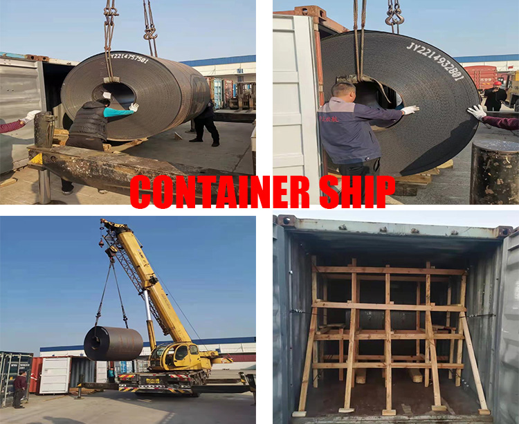 A36 Hot Rolled Carbon Steel Coil 600mm - 2000mm Sheet Metal Coil