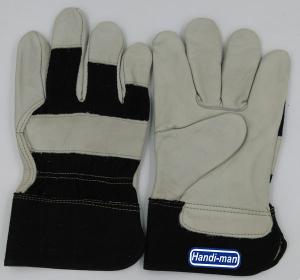 China 10 inch Cowhide Leather with cotton back Working Gloves wholesale