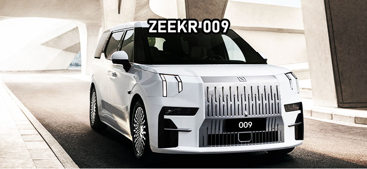 Gelly Geely Zeekr 009 Max Me Blue Electric Energy Car Energe Cars Electric MPV Jike 009 EV