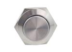 Momentary Car Push Button Switch Anti Vandal Stainless Steel 19mm High Head