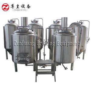 China 300L 500L Stainless Steel Home Beer Brewing Equipment Brewery Beer Production Line wholesale
