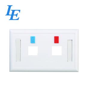 China ABS 2 Port Faceplate wholesale