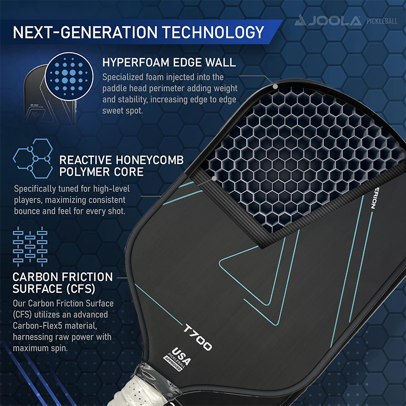 2024 Joola T700 Carbon Fiber Pickleball Paddles for Customer Requirements