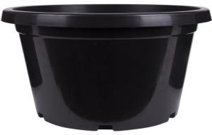 China 3 Gallon Round Green Plant Horticultural Plant Pots Plastic Flowerpot wholesale