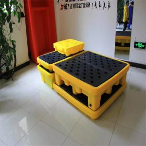 China 10000 Shots HDPE Roto Molded Plastic Pallets Single Faced 70L wholesale