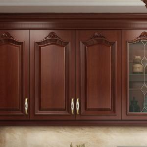 China Complete Vintage Side Wooden Solid Wood Kitchen Cabinets wholesale