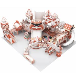 China Safety Indoor Play Area Equipments Poker Kingdom Childrens Play Area Equipment Customized wholesale