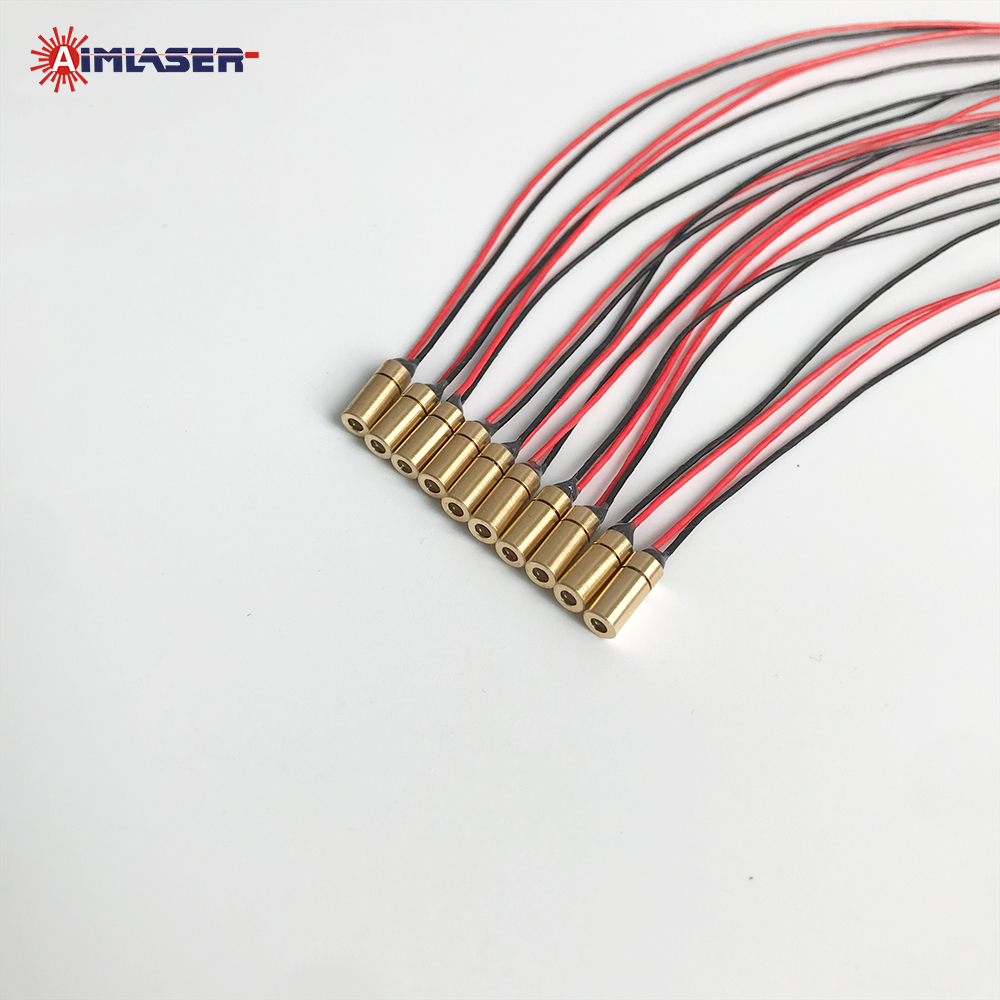 850nm 1mW 4mm*10mm Laser Diode Module for Night Vision Smallest Mini IR Laser Head Gun Laser Sight