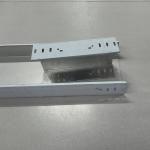 Silver Stainless Steel Cable Tray Industrial Wall Mounted Or Suspended 50mm