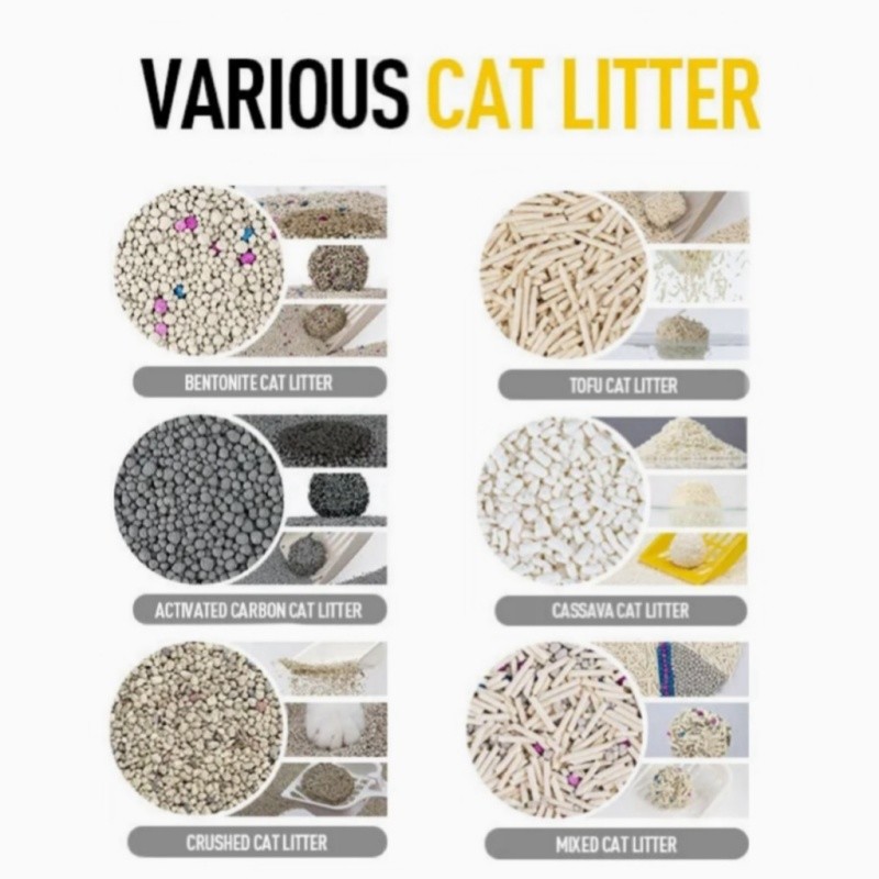 No Harmful Cassava Cat Litter Odor Control Tofu Based Cat Litter