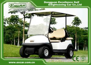 China Trojan Batteried Used Electric Golf Carts 4 Seater Curtis Controller wholesale