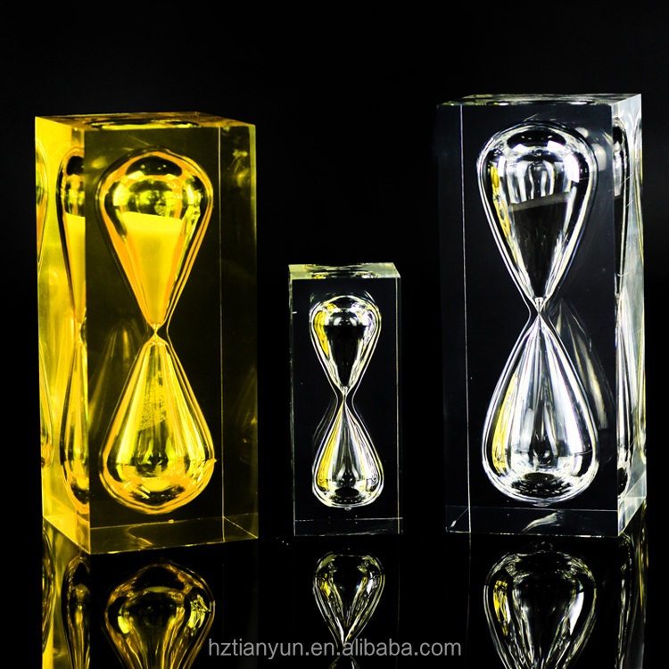 Promotional Gifts Acrylic Hourglass one - Ten Minute Sand Timer