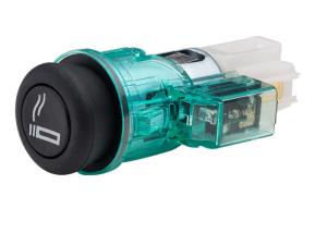 China Motorcycle 12 V Car Cigarette Lighter Built In Heat Resistant Ceramic Protector wholesale