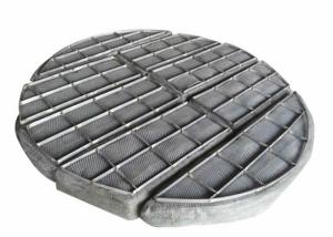 China Stainless Steel Wire Mesh Demister Pad Customized Thickness wholesale