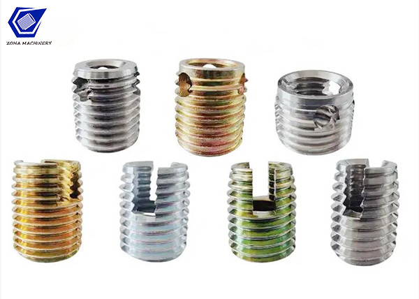 Stainless steel 308 Type Self Tapping Coil Threaded Inserts For Metal/Wood Furniture