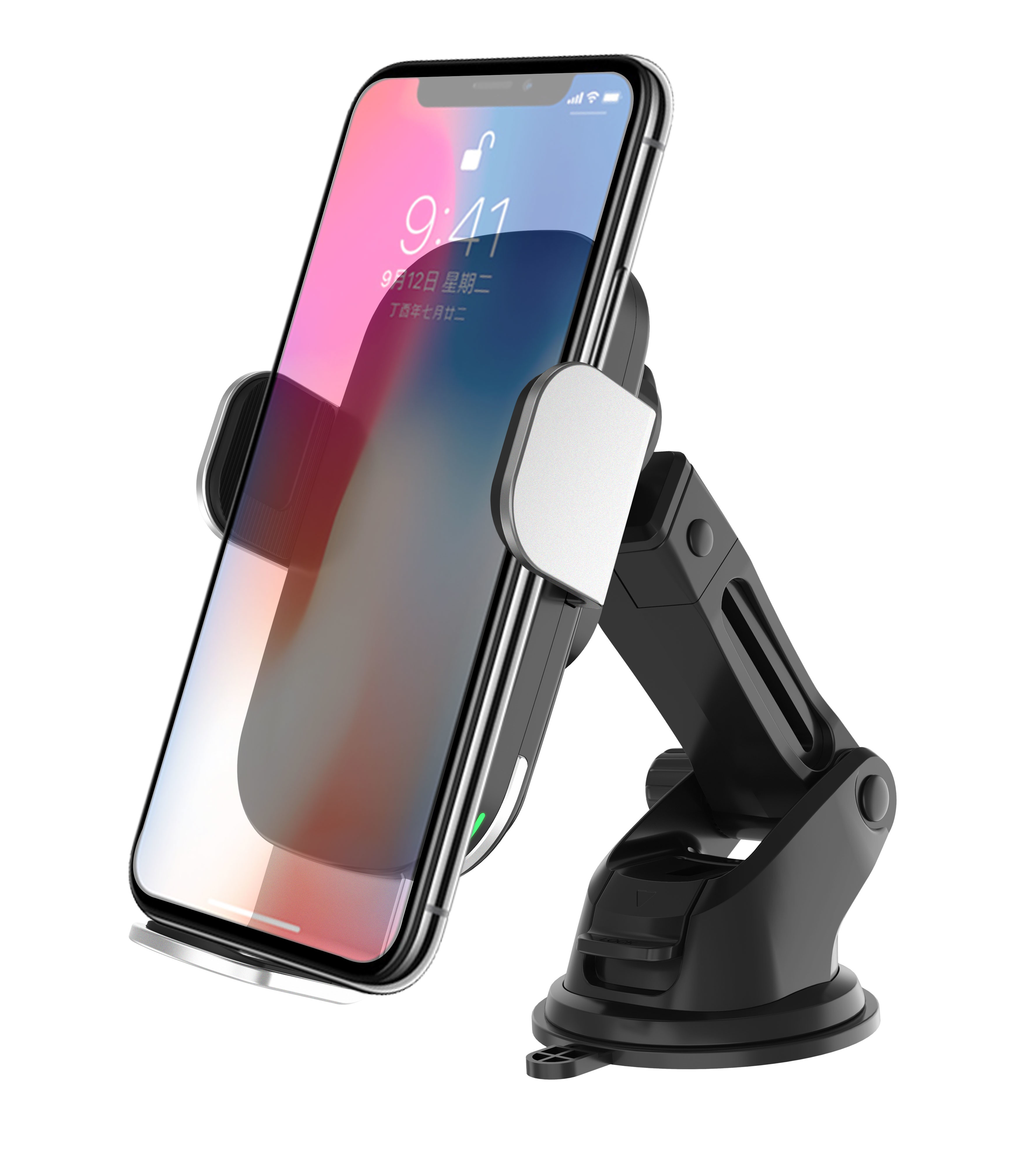 Rubber Oil Coating Coil Sensor 15W Wireless Phone Charger