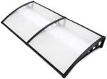 Washable Overhead 40" Door Window Awning Canopy