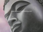 Abstract Art Oil Painting Thai Oil Painting on Canvas Buddha Wall Art Painting