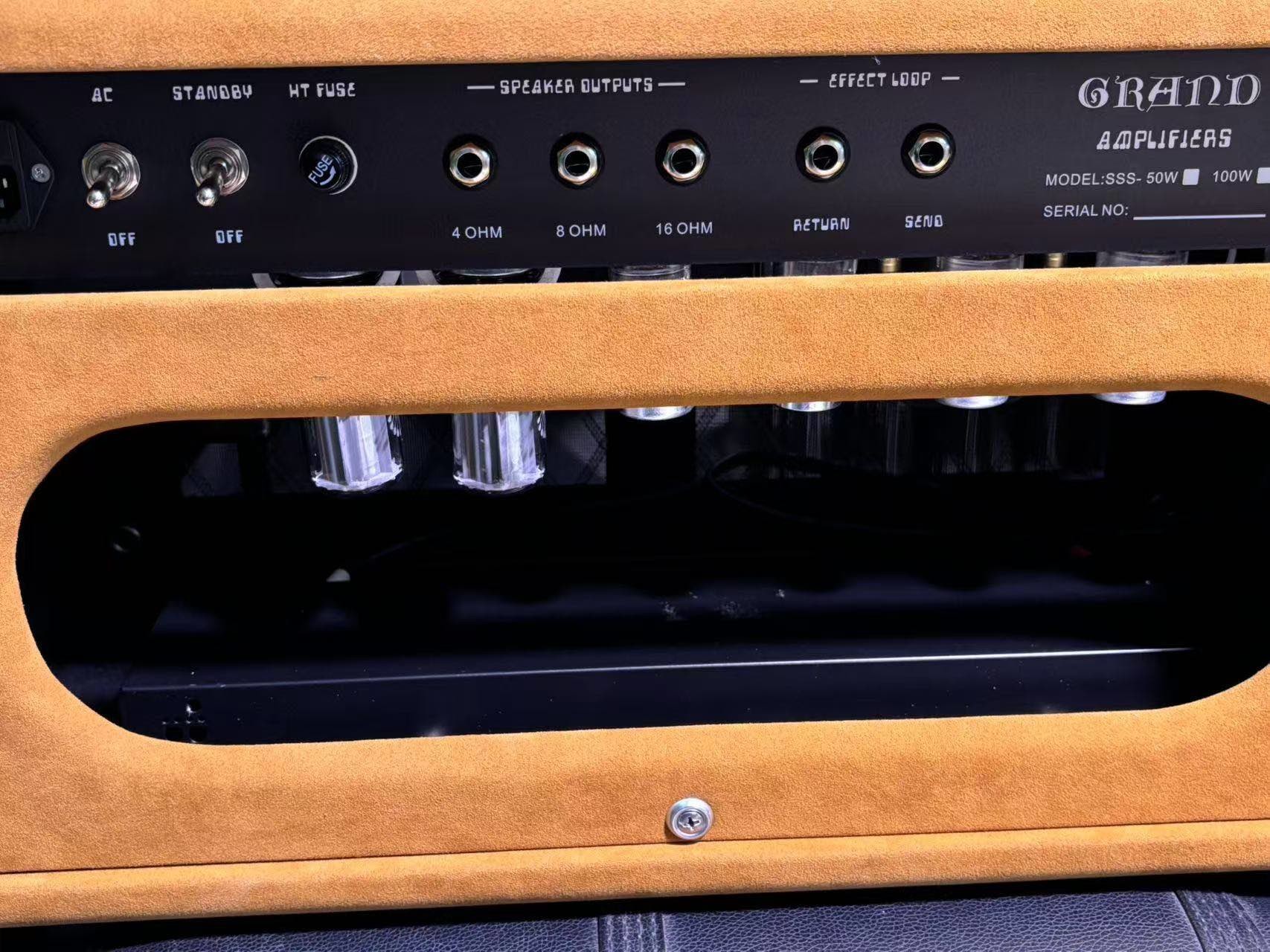 Custom Dumble Steel String Singer Clean Reverb Tone SSS20 ECC83S*5 EH 6V6*2, Handmade Grand Guitar Amp Head 20W 50W 100W Optional