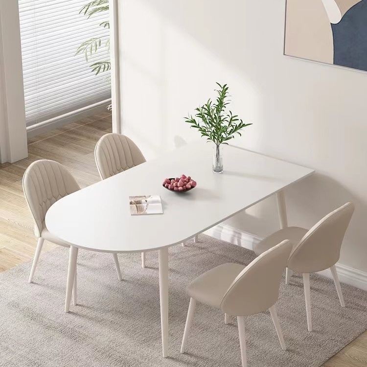 Sintered Stone Table Top Stainless Steel Dining Table With Chairs