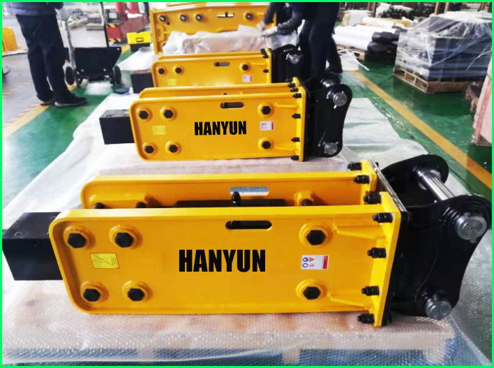 75mm Chisel Rod Hydraulic Rock Breaker 40CR Excavator Rock Hammer