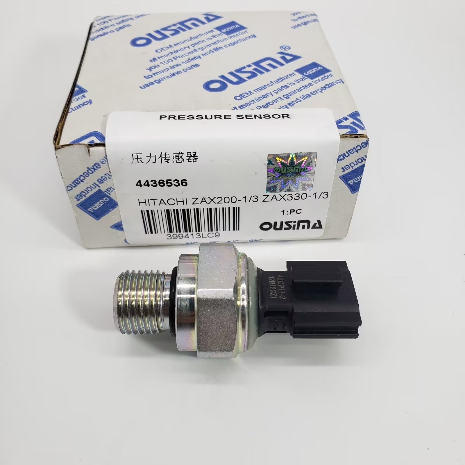 Oil Pressure Sensor 4436536 For Hitachi ZAX200-1 ZAX200-3 ZAX330-1 ZAX330-3