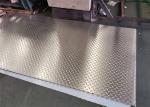 Checkered Diamond Stainless Steel Metal Sheet 304 316L Pattern SS Embossed Sheet