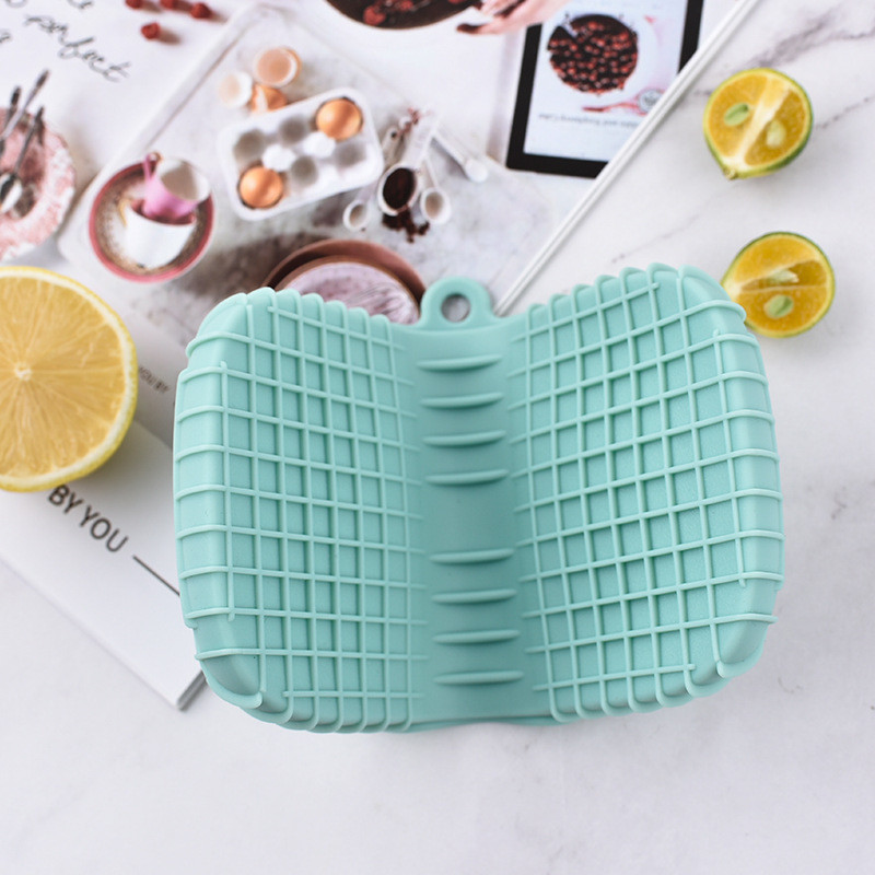 Silicone Oven Mitts Heat Resistant Mini Oven Gloves And Pot Holders Set For Kitchen Non Slip Cooking Baking Pinch Grips