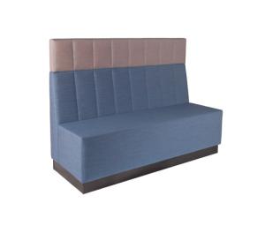 China Modern High Back Restaurant Booth Seating 2 Seater Furniture Sofa wholesale