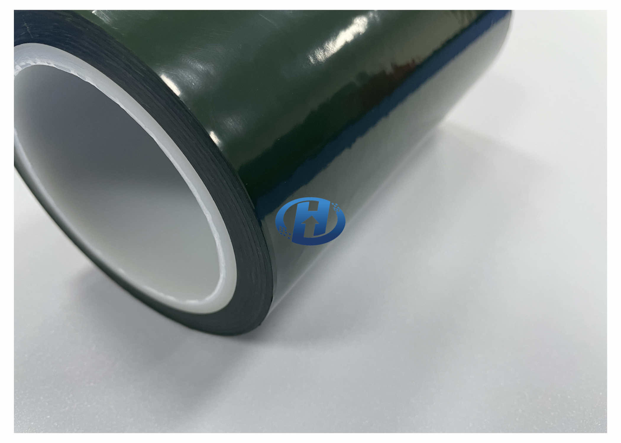35 μm Dark Green LDPE Uv Cured Silicone Coating Release Film Without Silicone Transfer No Residuals Mainly for Tape