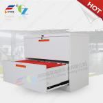 Latheral filing cabinet steel material 2 drawer FYD-KK001, white color