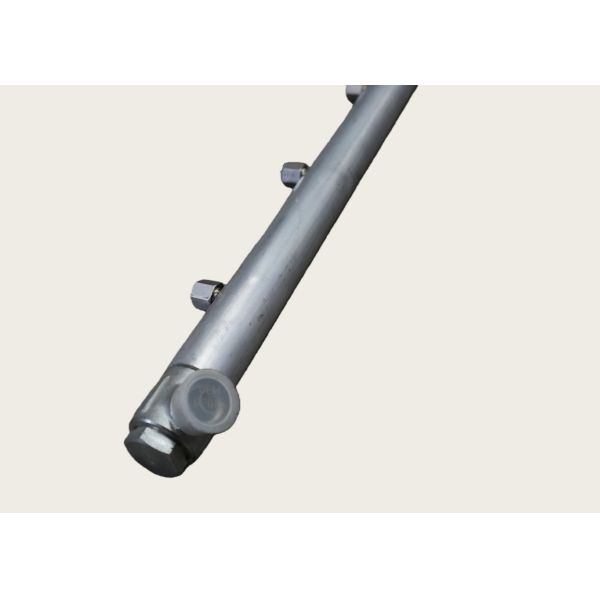 Zoomlion Sweeper-Specific Middle High-Pressure Spray Rod (Suction Cup Type): Aluminum Alloy + 16 Nozzles, Water Spray Road Cleaning