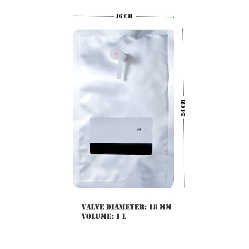 Gas Sampling Bags,Aluminum Foil Air Sample Bags 0.1~15L For Gas Collection And Storage