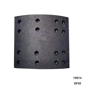 China Truck Spare Parts Brake Linings For DAF WVA 19914 None Asbesto wholesale