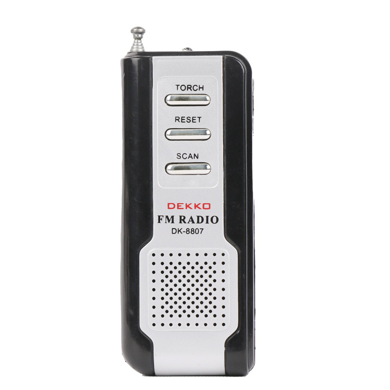 DSP Chip Battery Speaker Radio Player FM88 Wireless FM Auto Scan