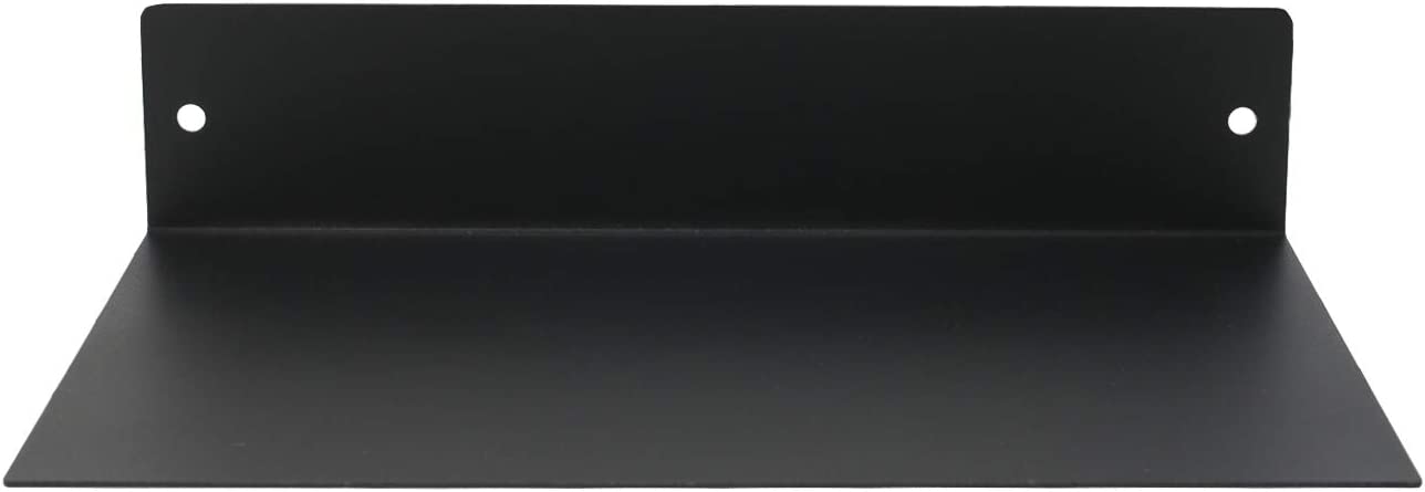 Black White Floating Shelves for Bedroom Living Room Bathroom Kitchen Customized Logo