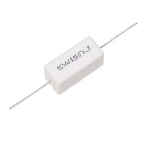 China Wire Wound Ceramic Cement Resistor 5W15ΩJ SQP 5W 15ohm 5% wholesale