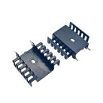 Custom Black Anodized Board Level Stamped Extrusion Aluminum Heatsink PCB1046