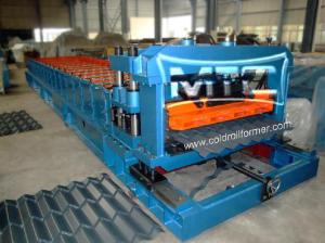 China Glazed Roof Tile Forming Machine for Building wholesale